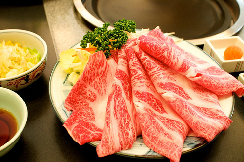 【食べ物・お店】佐賀牛のお肉というかステーキというか：華守KIWAMI 1500円也！
